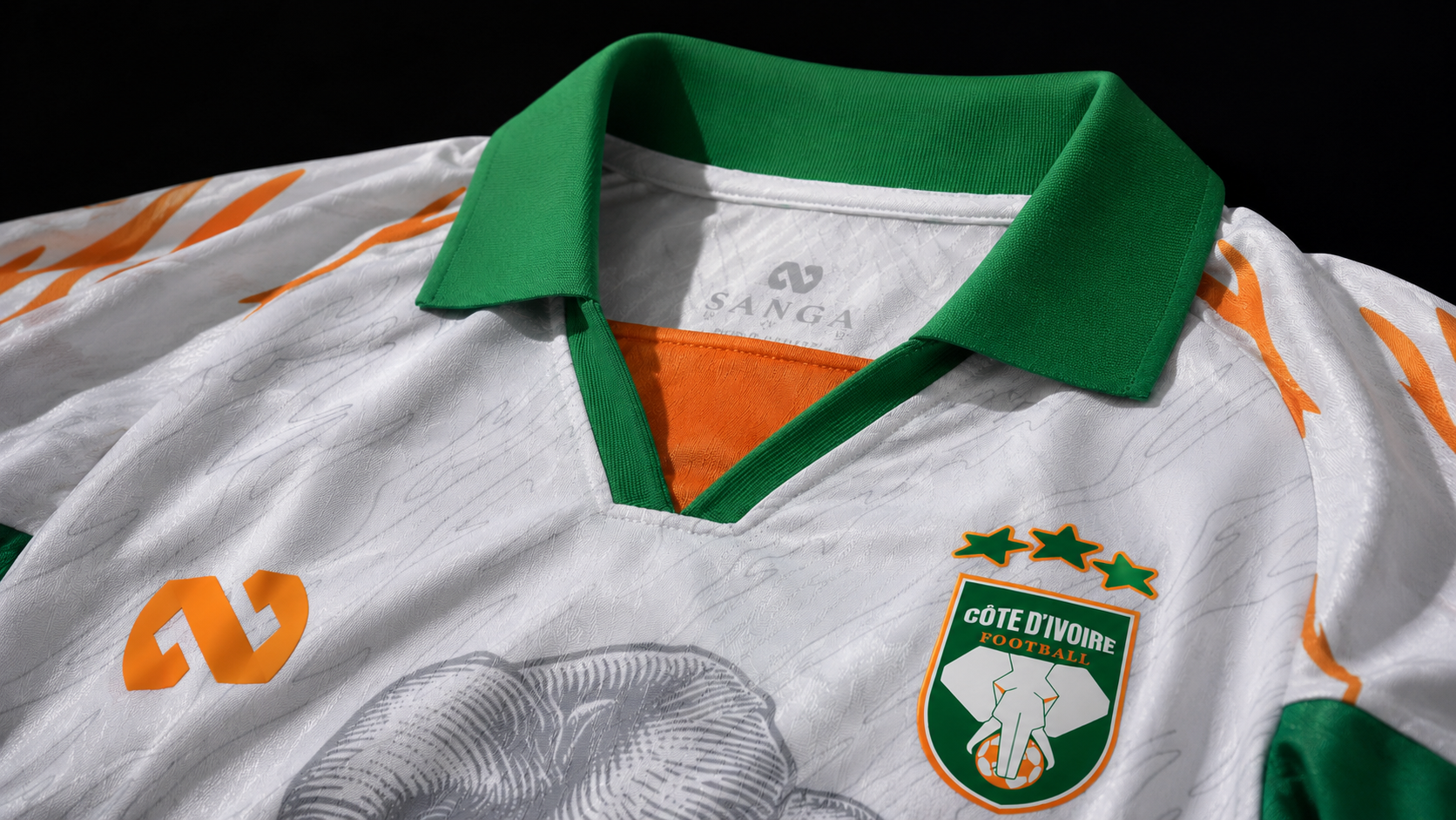 Détails produit du maillot SANGA